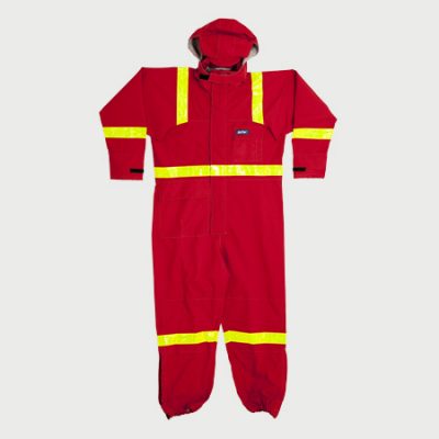 AirTec Chemical Suit Coverall Onyx III (Red)